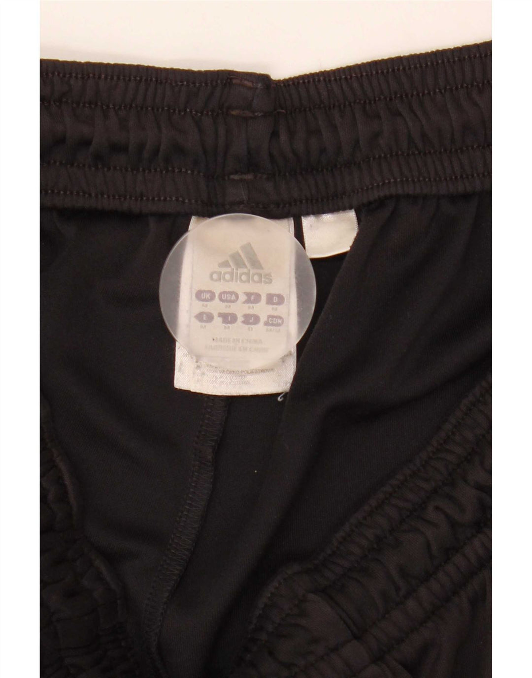 Adidas Short de sport Climalite pour homme en polyester rayé noir moyen