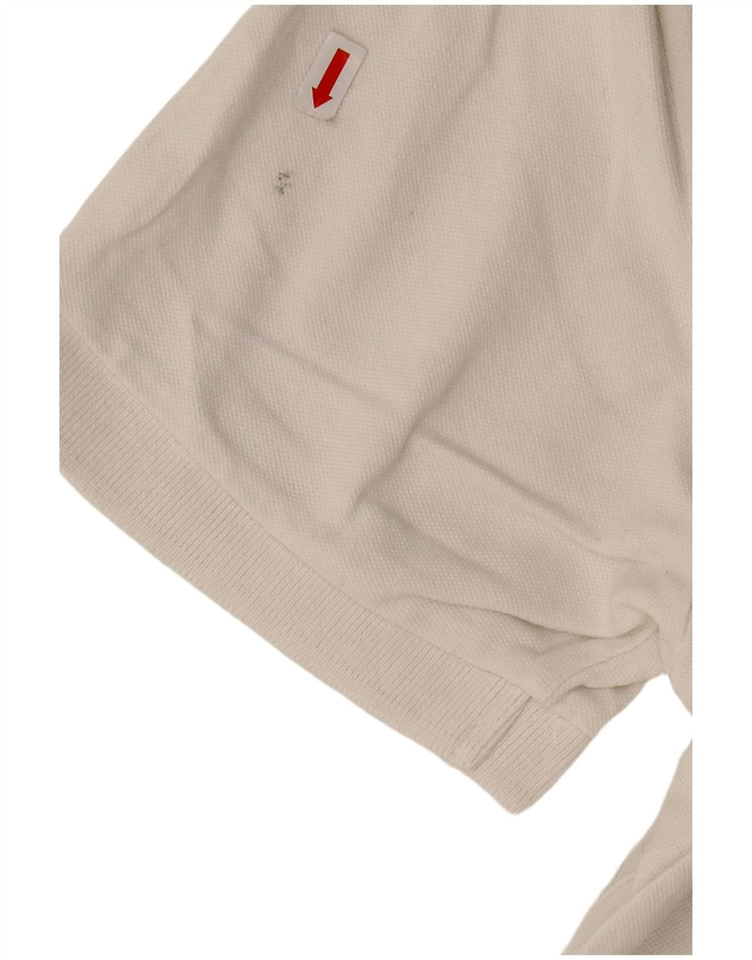 KAPPA Mens Polo Shirt Large White Cotton