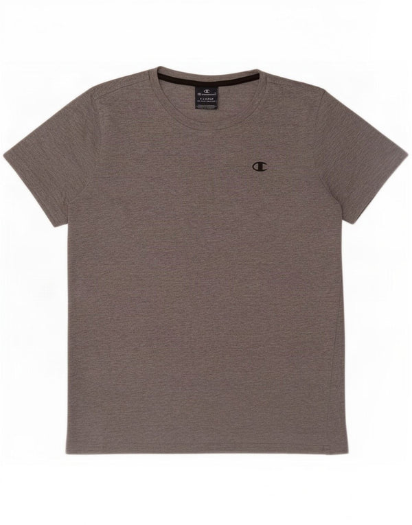 Champion T-Shirt Garçon 13-14 Ans XL Gris