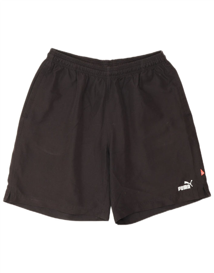 PUMA Short de sport pour hommes, grand, noir