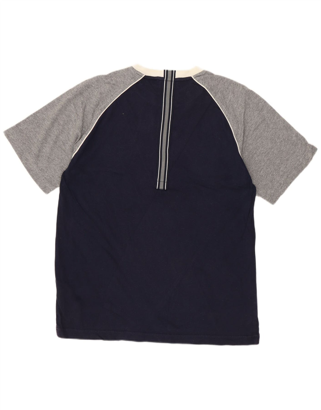 Fila Homme T-Shirt Top Petit Bleu Marine Colorblock Coton