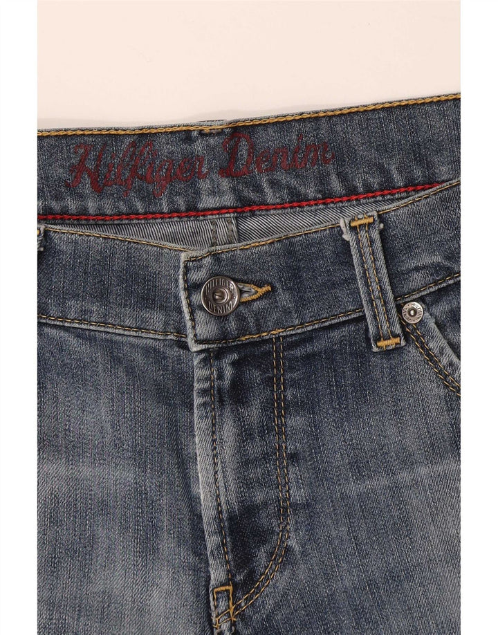 Tommy Hilfiger Short en jean pour femme W34 Large Bleu