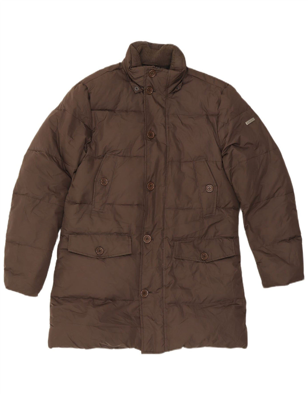 Americanino Manteau rembourré pour homme UK 38 Marron moyen Polyester