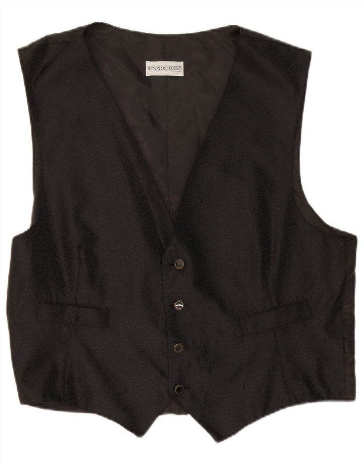 Renzo Gilet Homme XL Noir Polyester