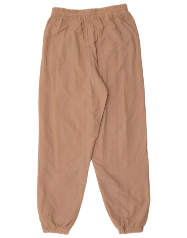 Adidas Pantalon de survêtement pour femme Joggers UK 10 Small Beige Colourblock