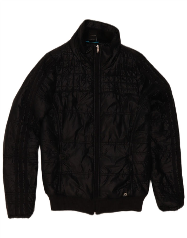 Adidas Veste rembourrée pour femme UK 12 Medium Noir Polyester