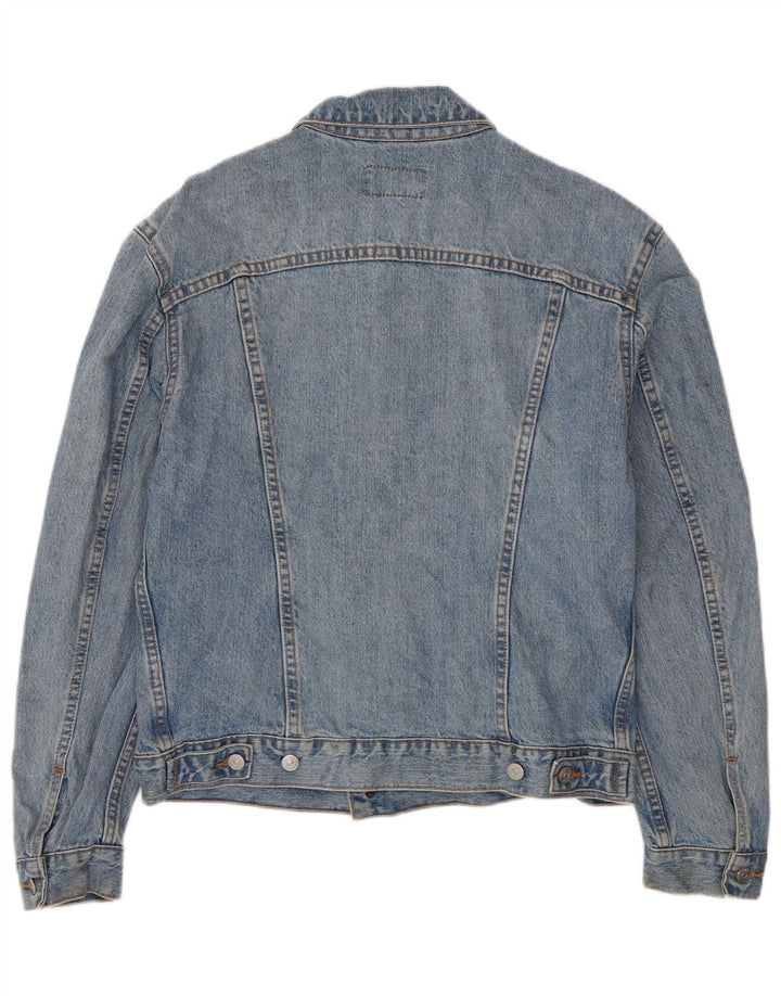 CARRERA Mens Denim Jacket UK 38 Medium Blue