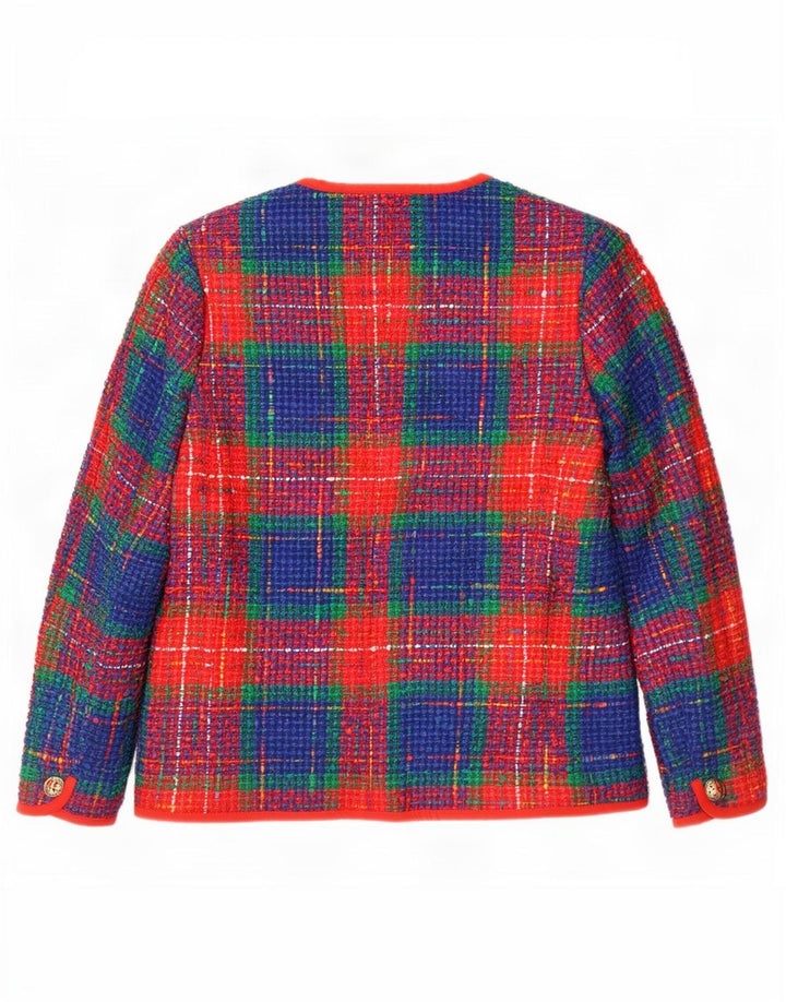 Marina Rinaldi Veste Blazer 4 Boutons Femme Taille 25 Grande Multicolore