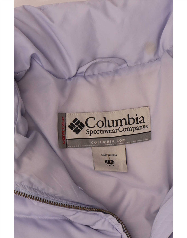 Columbia Veste matelassée fille 15-16 ans Violet Polyester