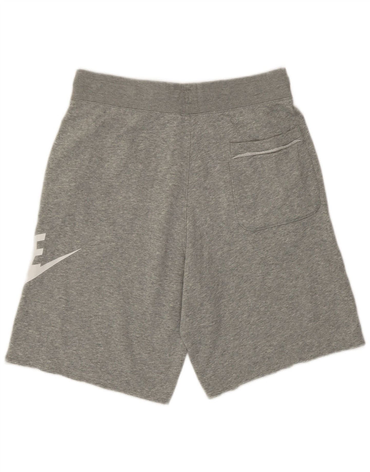 Nike Short de sport graphique pour homme Petit gris Coton