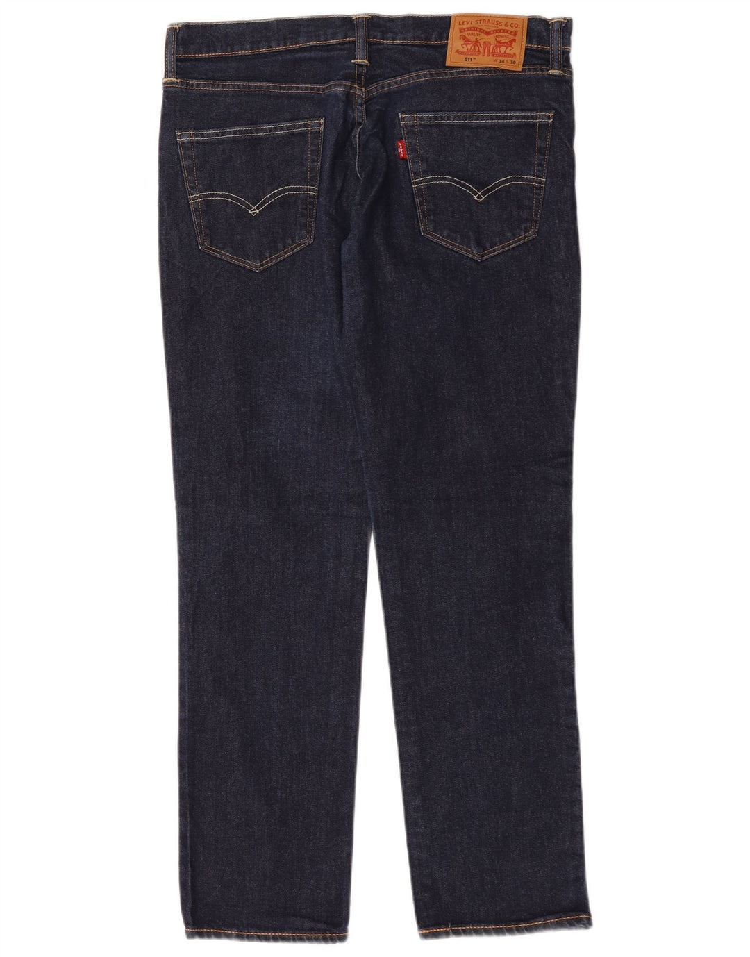 Levi's Jean Slim 511 Homme W34 L30 Bleu Marine Coton