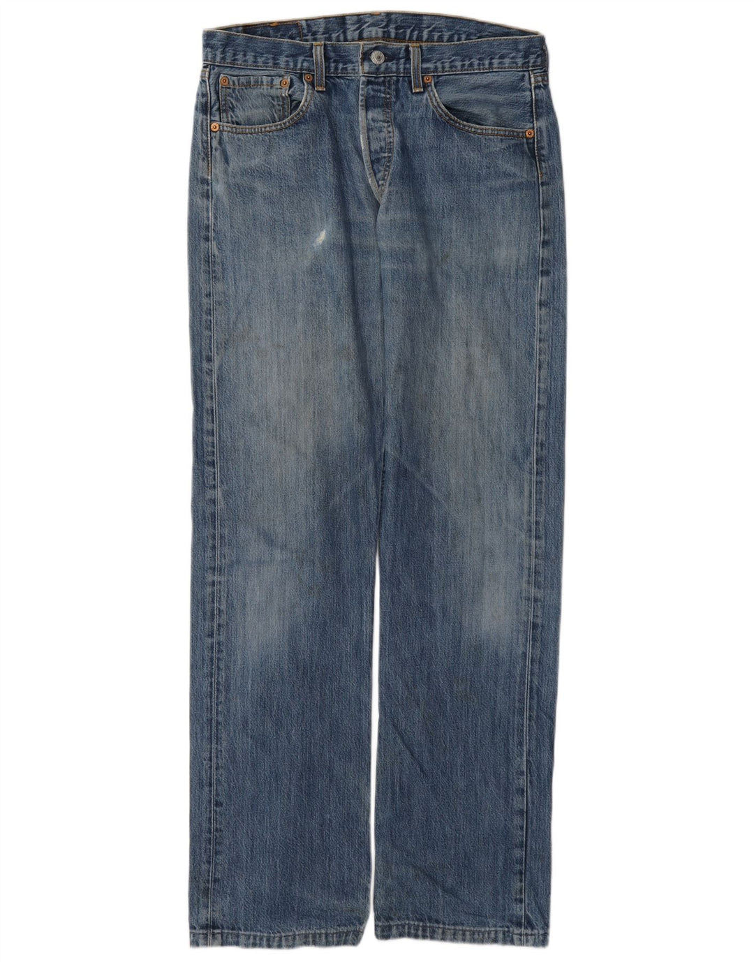 Levi's Jean Droit 501 Homme Bleu W33 L36 Coton