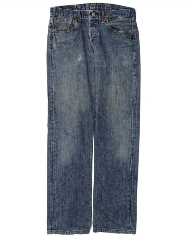 Levi's Jean Droit 501 Homme Bleu W33 L36 Coton