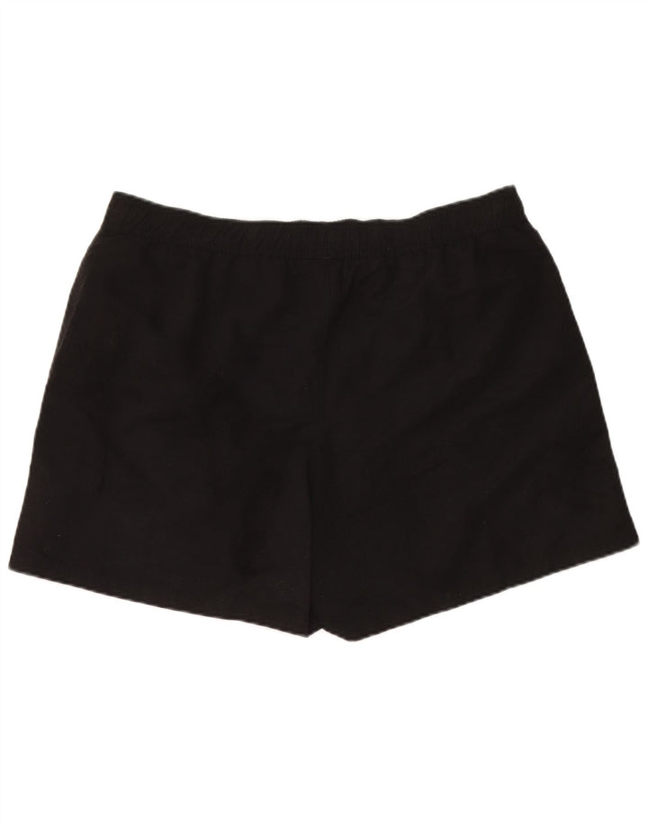 Reebok Short de sport pour femme UK 16 Large Noir Polyester