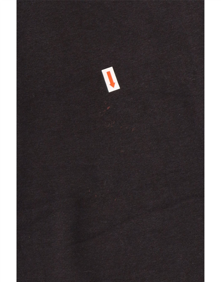 Nike Pantalon de survêtement graphique pour femme Joggers UK 6 XS Noir Coton Sports