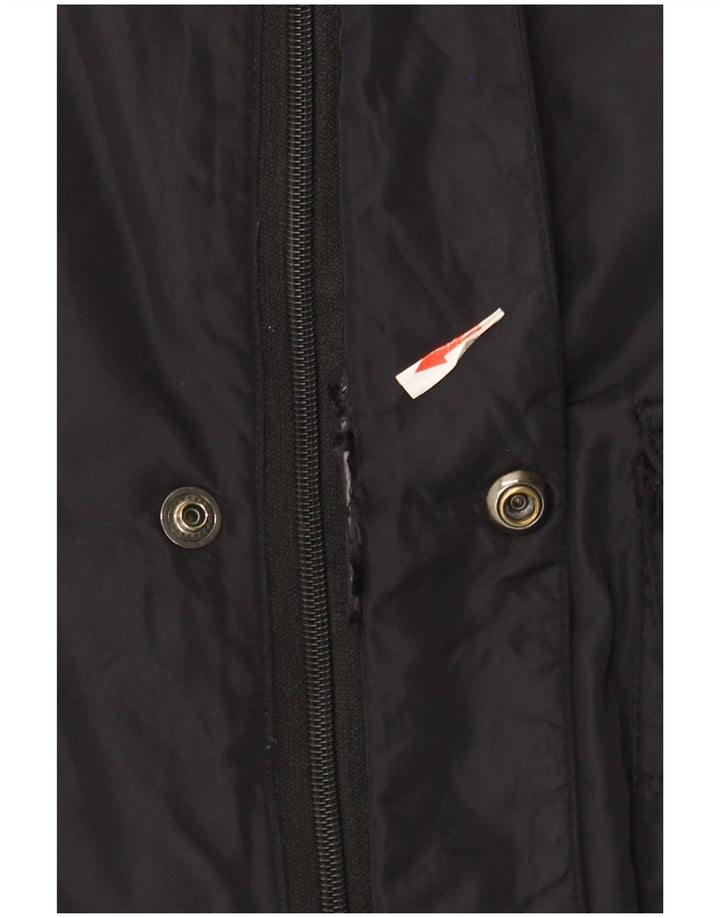 Hugo Boss Pardessus IT 50 Large Noir Polyamide Homme
