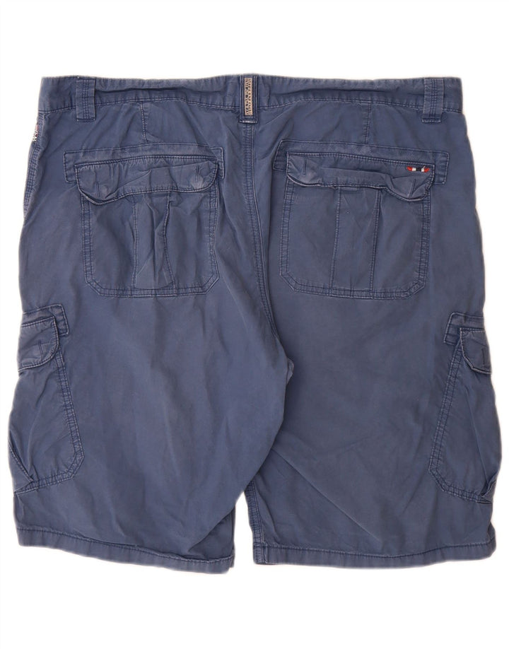 Napapijri Short Cargo Homme W38 XL Bleu Marine
