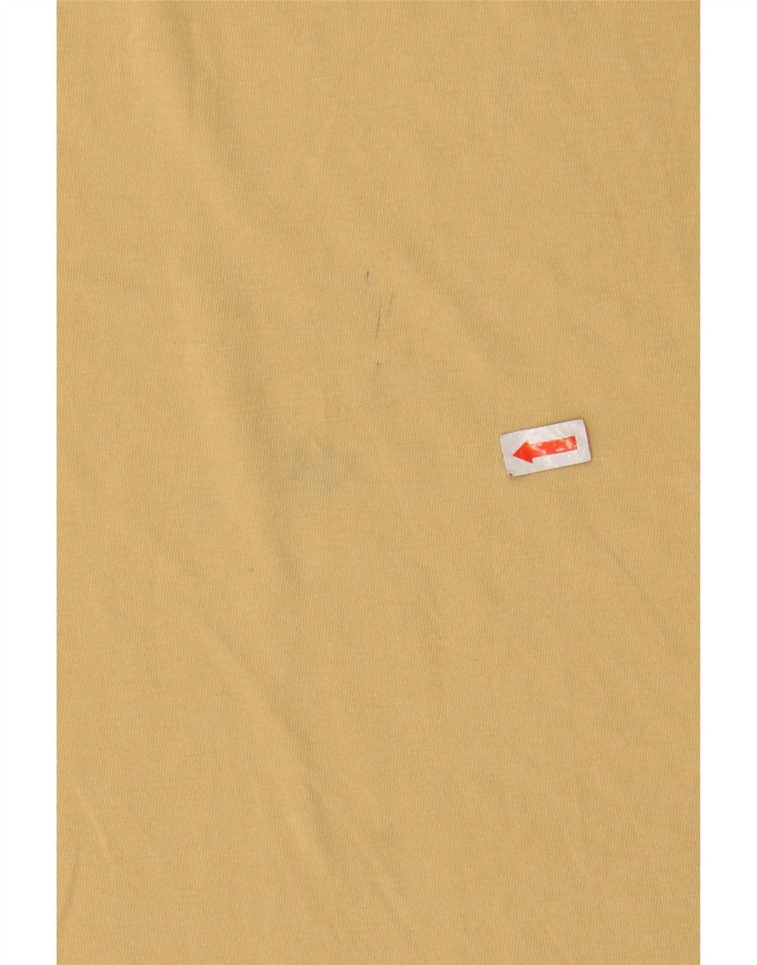 VANS T-shirt graphique coupe classique pour homme, jaune moyen, en coton