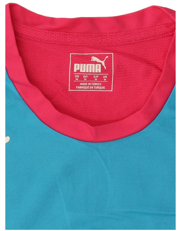 Puma Tee-Shirt Graphic Homme Rose Moyen Colourblock