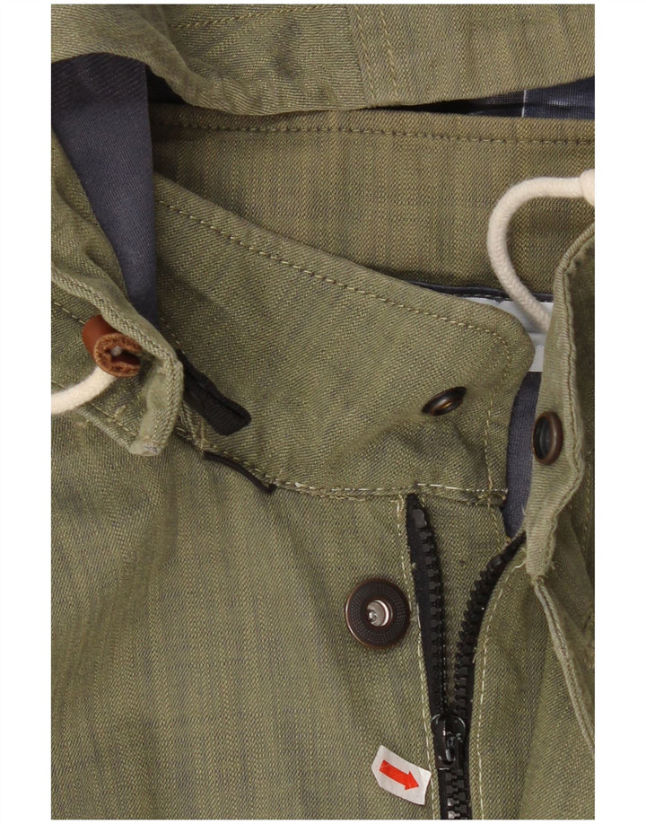 Timberland Veste imperméable à capuche pour homme UK 46 3XL Kaki