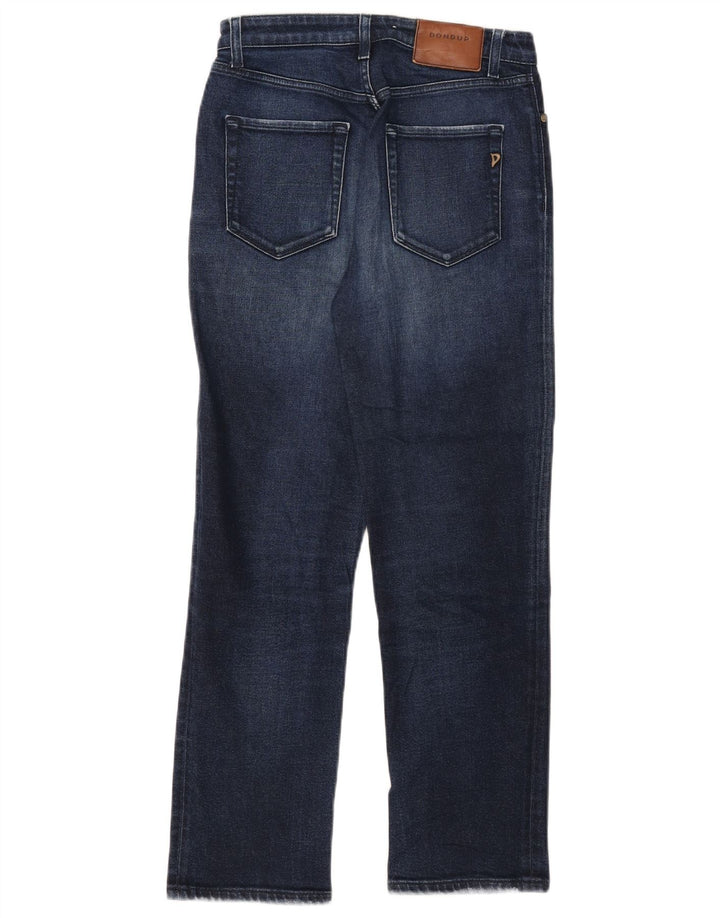 Dondup Jean droit femme W28 L27 bleu marine coton