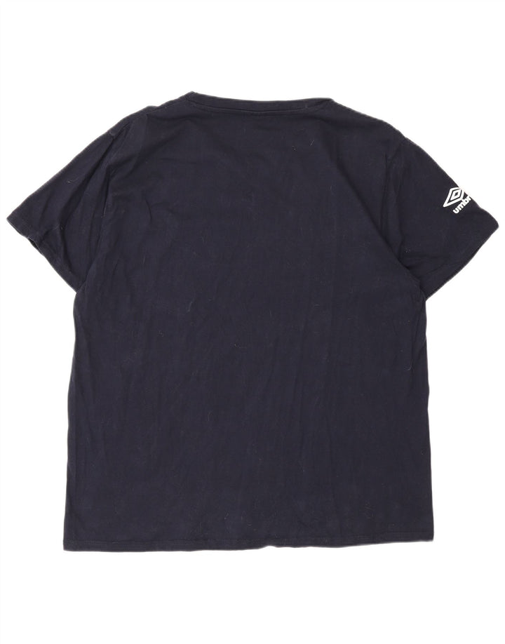 Umbro T-Shirt Graphique Homme 2XL Bleu Marine