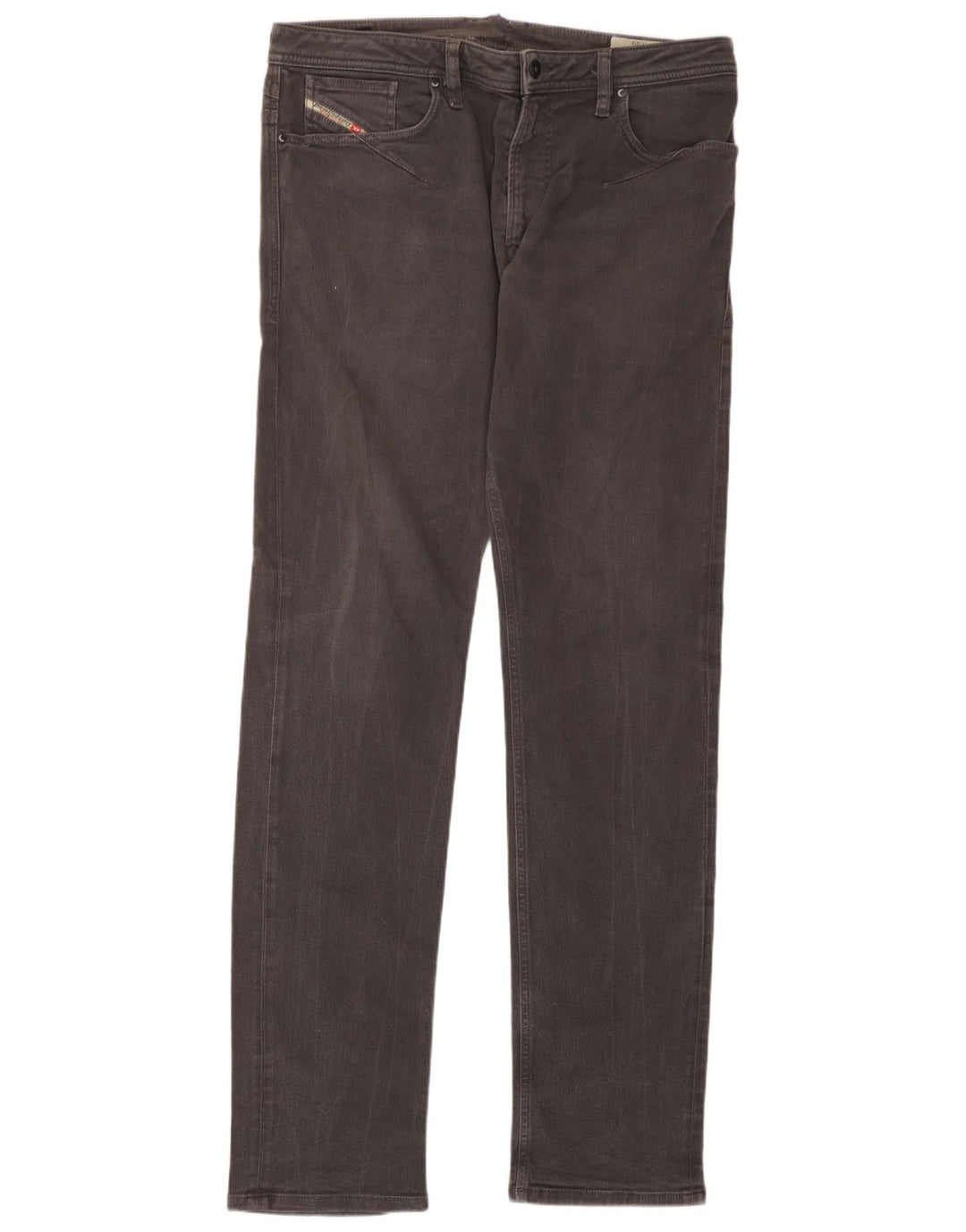 Diesel Jean Slim W36 L34 Homme Gris Coton