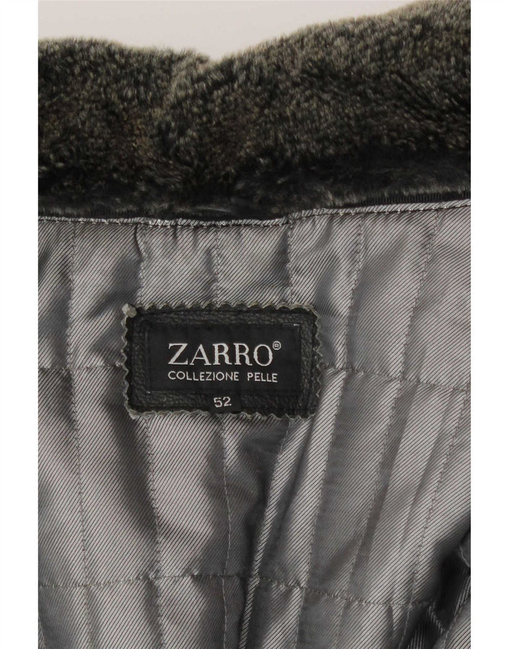 Zarro Veste en Cuir Homme IT 52 XL Noir