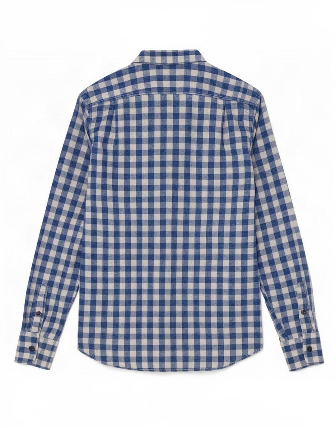 Superdry Chemise Homme Large Bleu Vichy Coton
