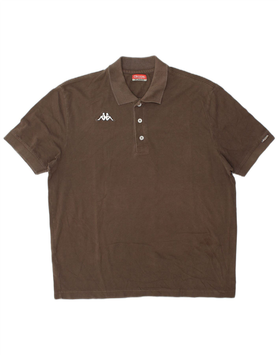 Kappa Polo Homme XL Marron