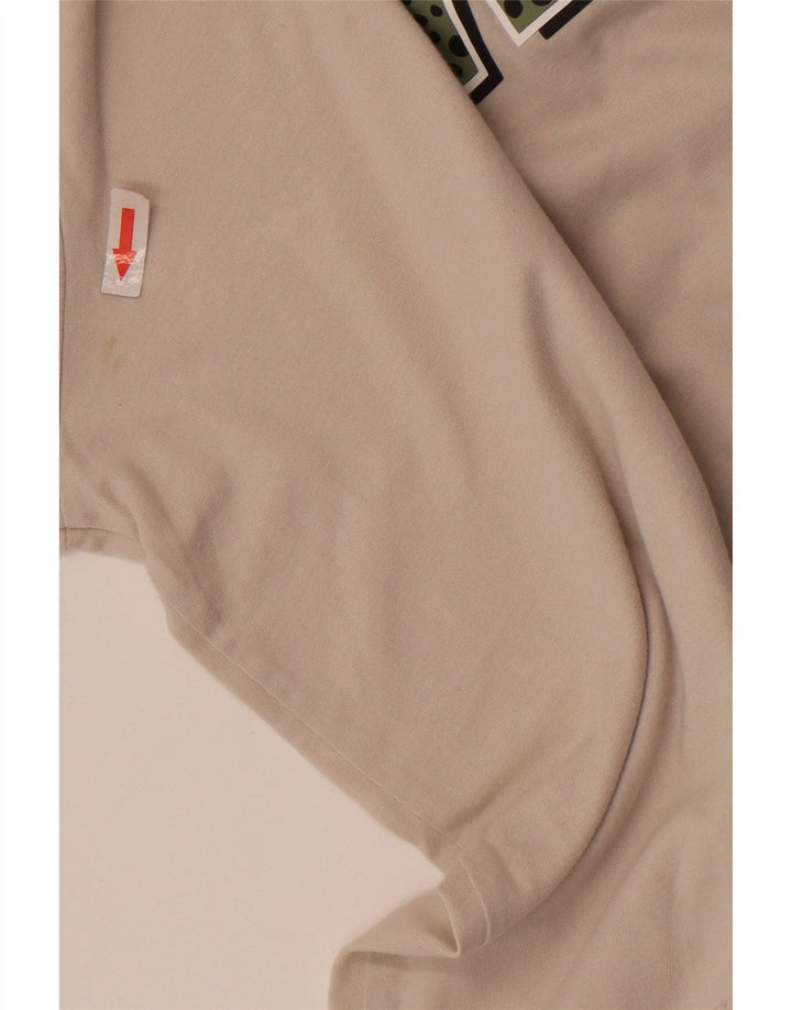 Nike T-shirt graphique pour homme en coton beige 2XL