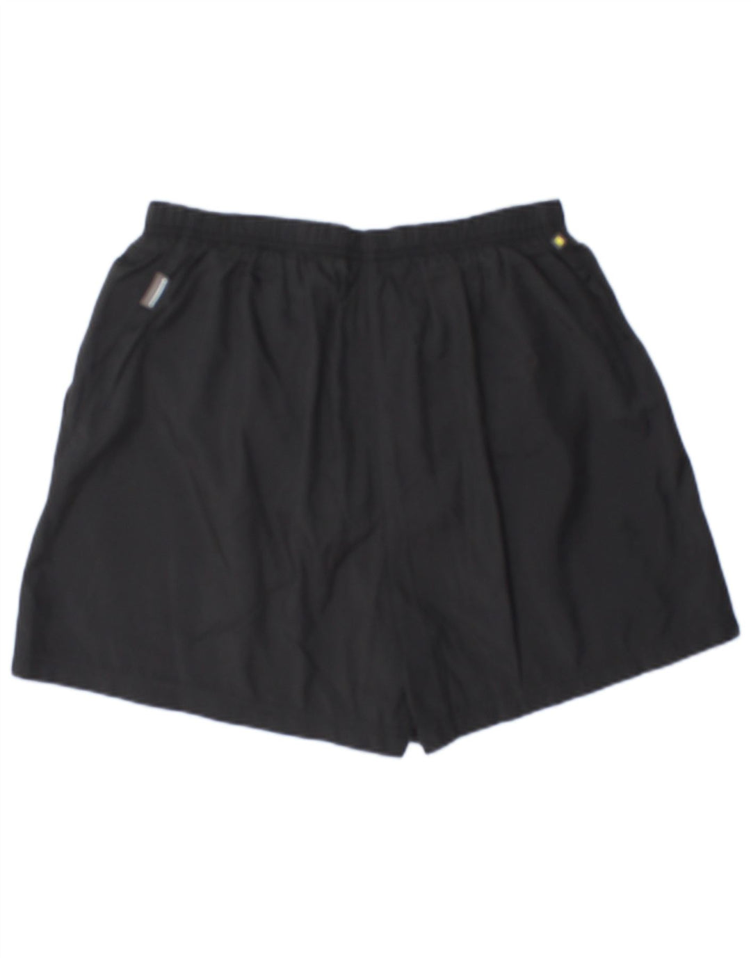 Reebok Short de Sport Homme Noir Moyen Nylon