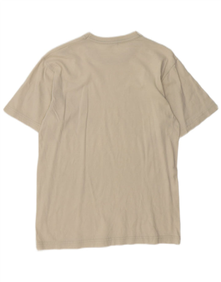 Levi's T-Shirt Top Small Homme Beige Coton