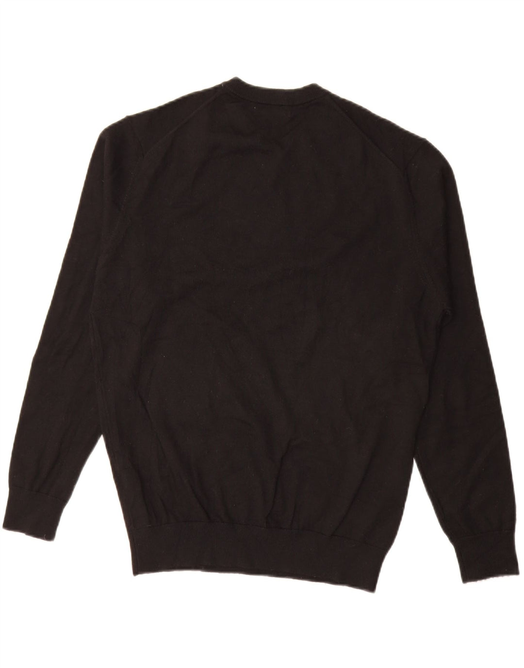 ZARA Homme Pull Col V Acrylique Noir Moyen