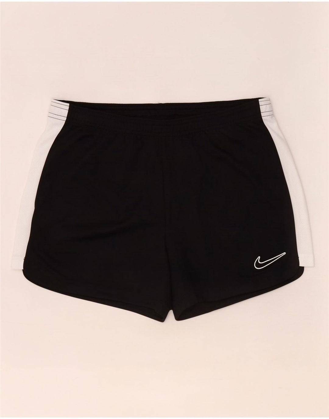 Nike Short de sport Dri Fit pour homme en polyester color block noir moyen