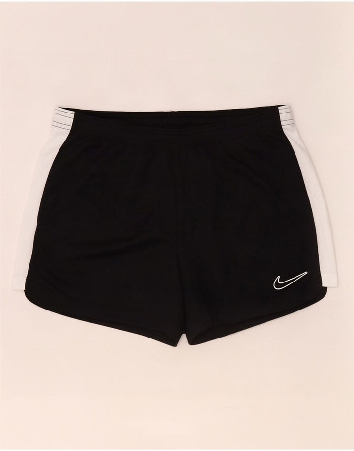 Nike Short de sport Dri Fit pour homme en polyester color block noir moyen