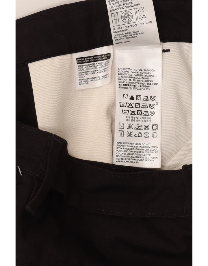 Levi's Pantalon Chino Slim Homme W31 L32 Noir Coton