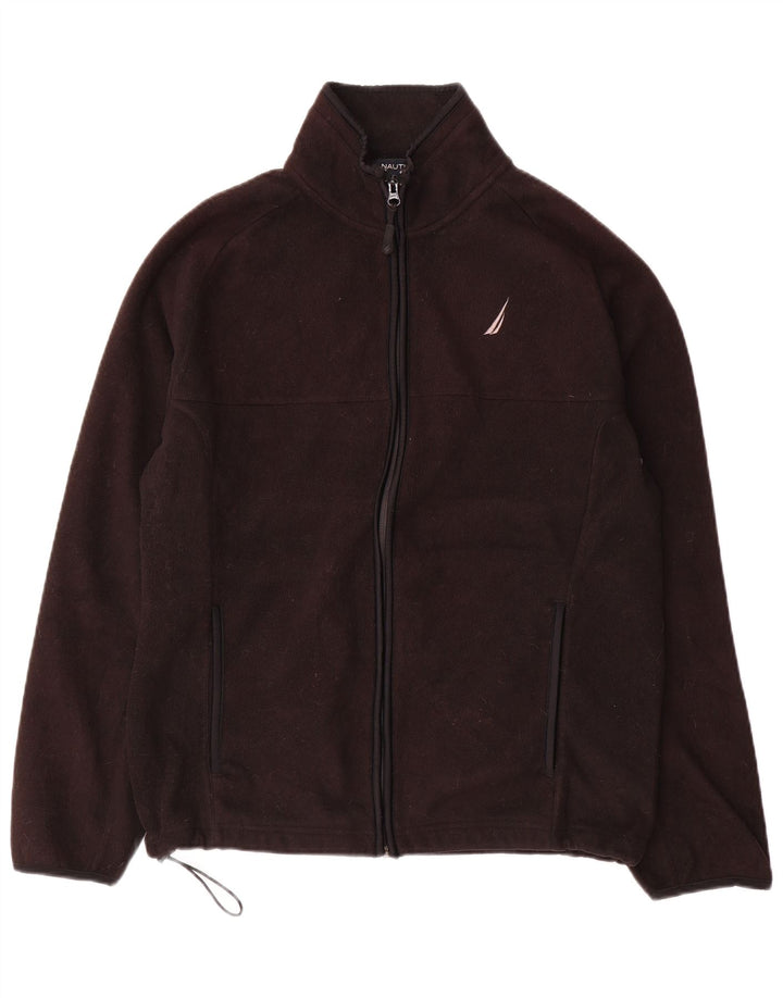 Nautica Veste polaire pour homme UK 38 Medium Noir Polyester