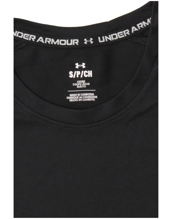Under Armour T-Shirt Homme Haut Petit Noir Colorblock Polyester