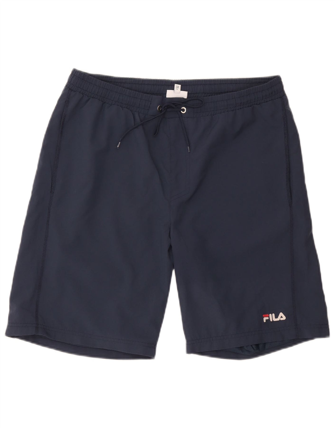 Fila Short de sport homme grand bleu marine polyester