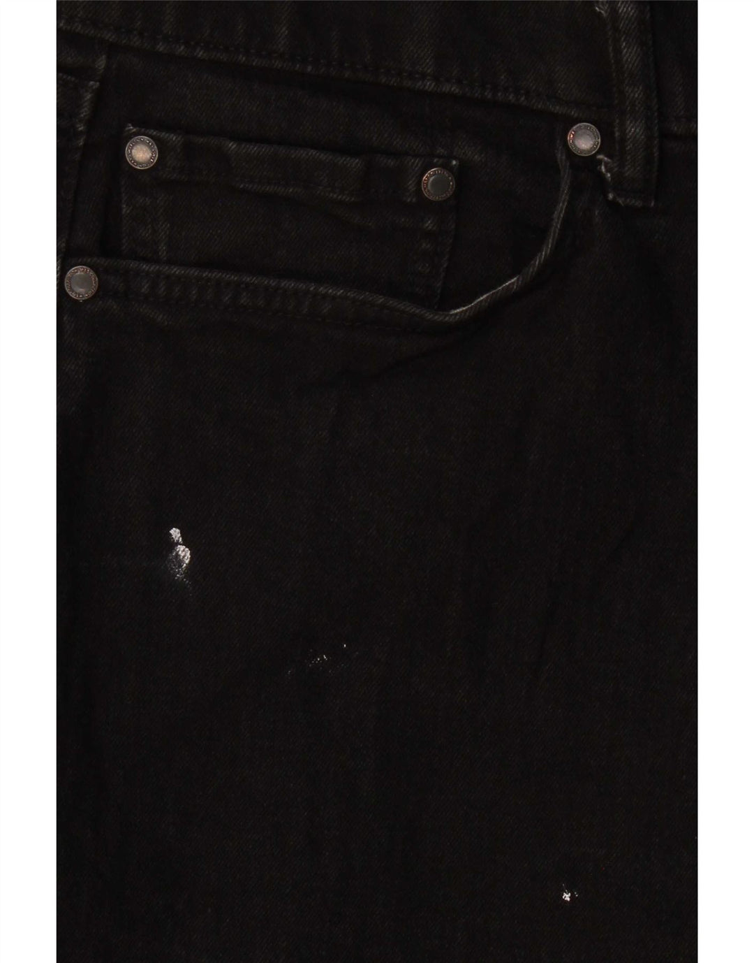 Marks & Spencer Jean droit régulier pour homme W34 L31 coton noir