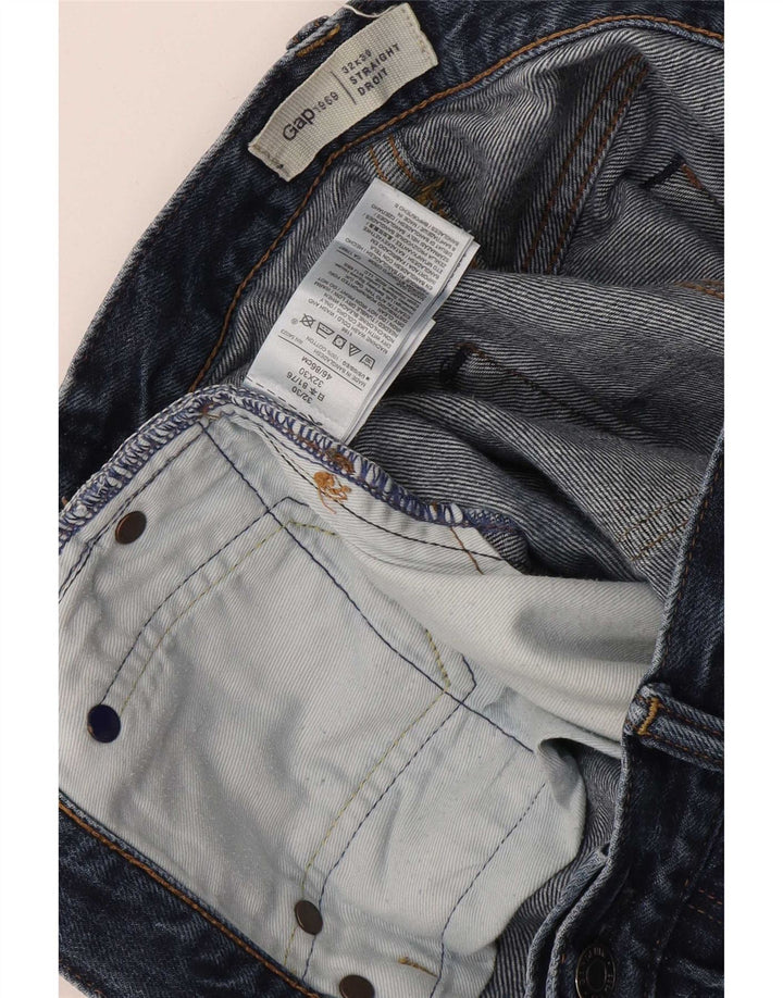 Gap Jean droit homme W32 L30 bleu coton