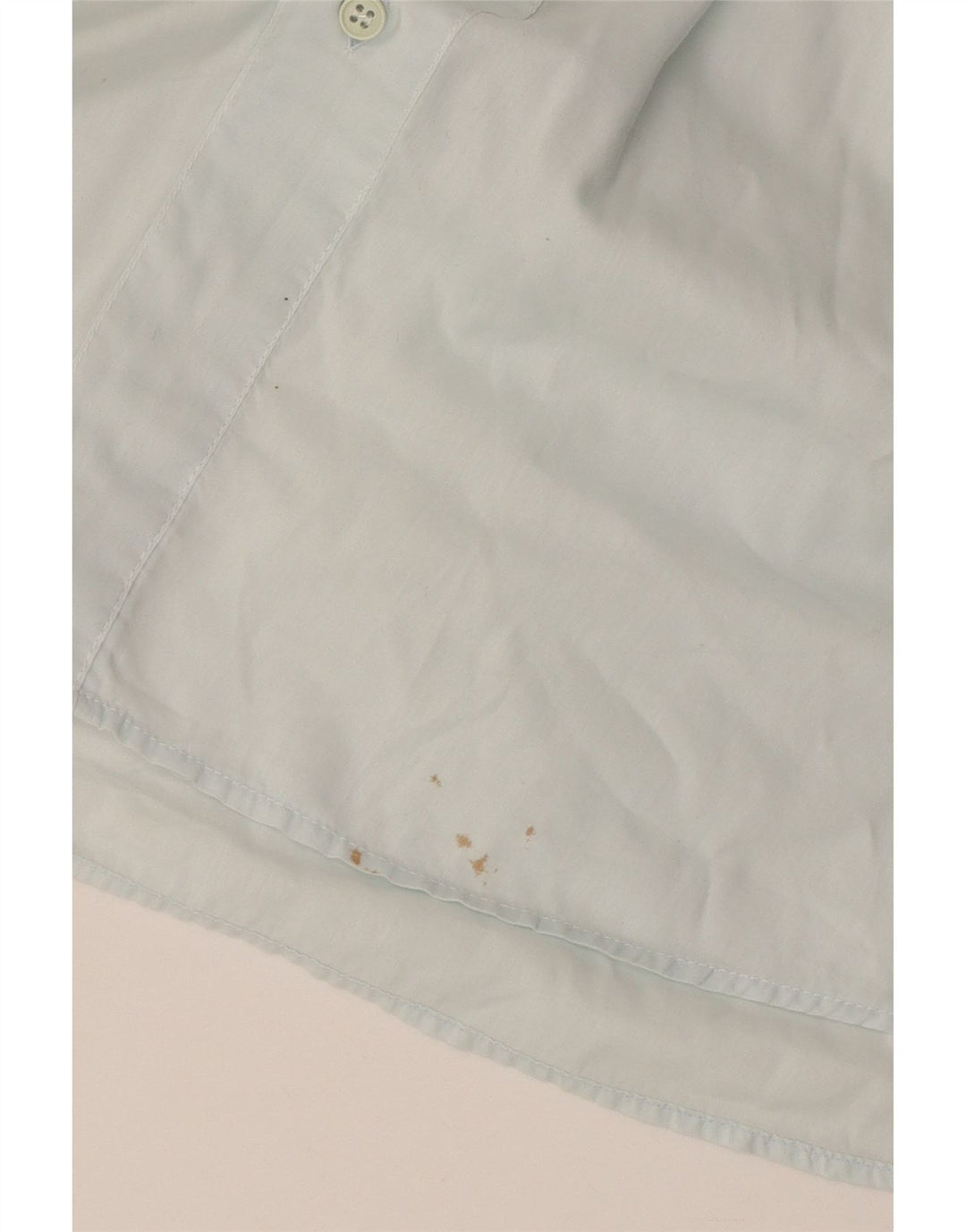POP 84 Chemise à Manches Courtes Homme Bleu Moyen Coton