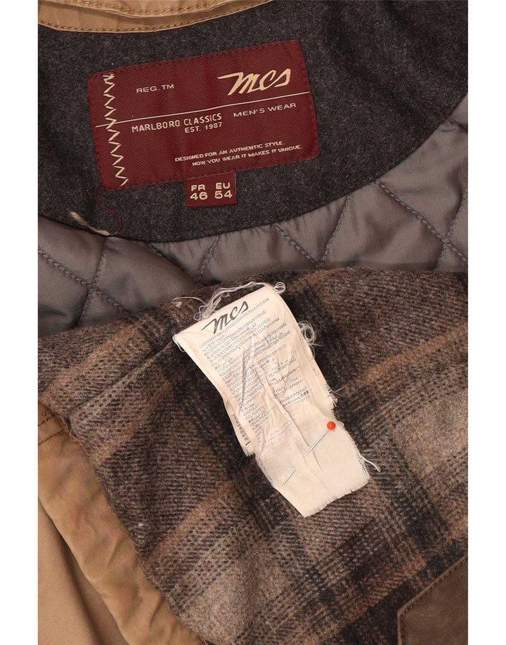 Marlboro Classics Veste utilitaire pour homme EU 54 2XL Marron Coton