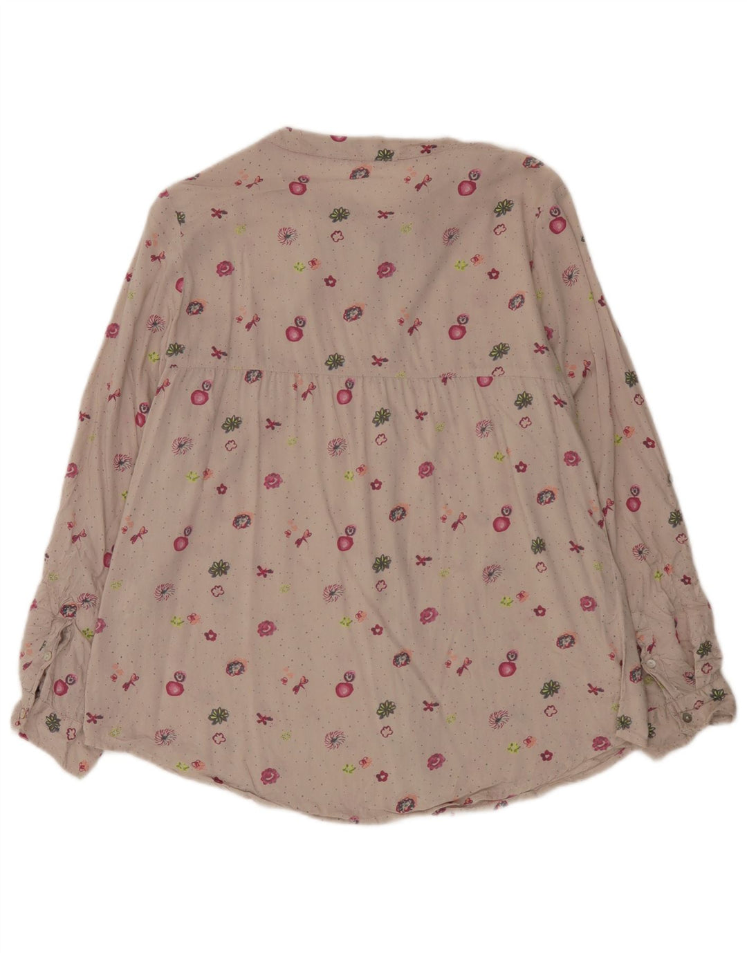 Chemisier White Stuff Femme UK 12 Viscose Florale Beige Moyen
