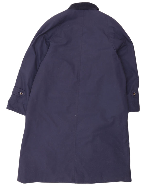 Dannimac Manteau Femme UK 18 XL Bleu Marine Polyester Classique