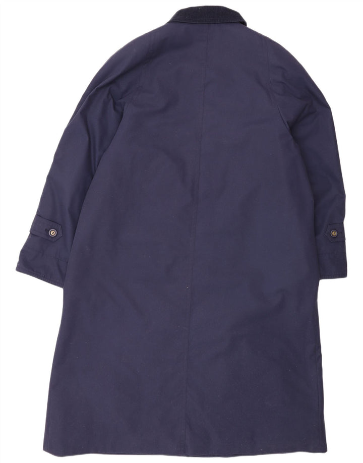 Dannimac Manteau Femme UK 18 XL Bleu Marine Polyester Classique