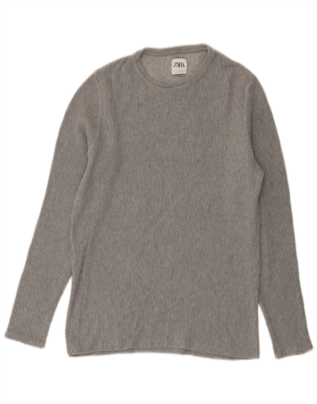 Zara Homme Top Manches Longues Petit Gris
