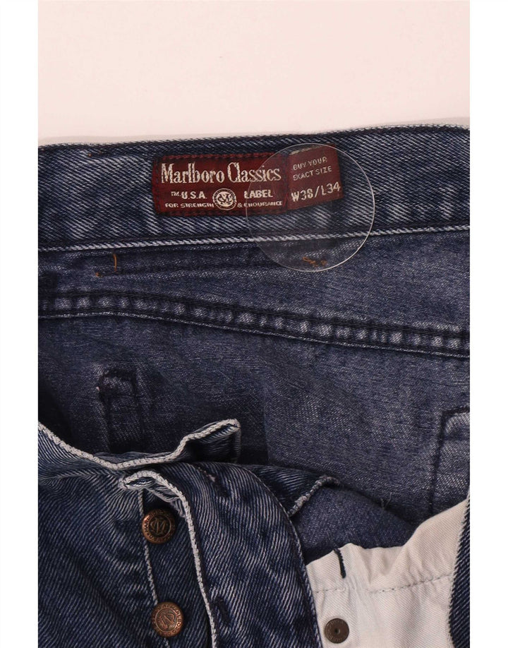 Marlboro Classics Jean ample homme W38 L28 bleu coton