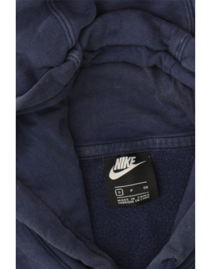 NIKE Mens Hoodie Jumper Small Navy Blue Cotton Vintage Nike and Second-Hand Nike from Messina Hembry 